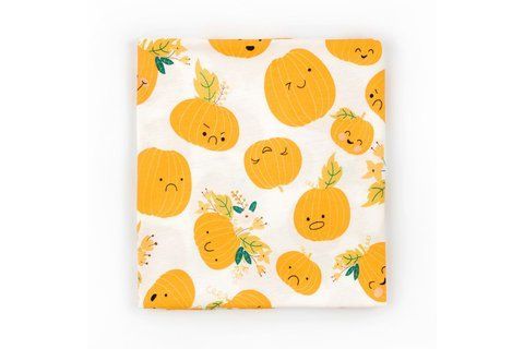 Пеленка для младенцев с тыковками Happy Pumpkins d102грб-90-80 фото