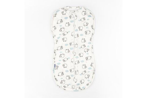 Пеленка на молнии интерлок Cute Lambs (0-1м) d946-1ов-б-0-1 фото