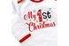 Бодік зі святковою тематикою My First Christmas білого кольору (68 см) d352-3-нгтг-68 фото 3