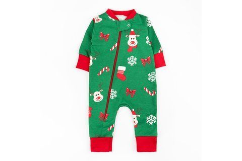 Слип с новогодним принтом Festive reindeer d320-4зл-нгтг-86 фото