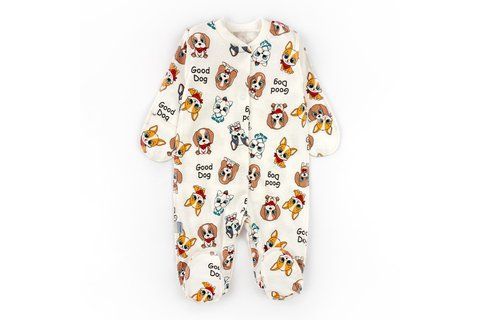 Чоловічок для немовлят із собачками Pets d973дм-у-62 фото