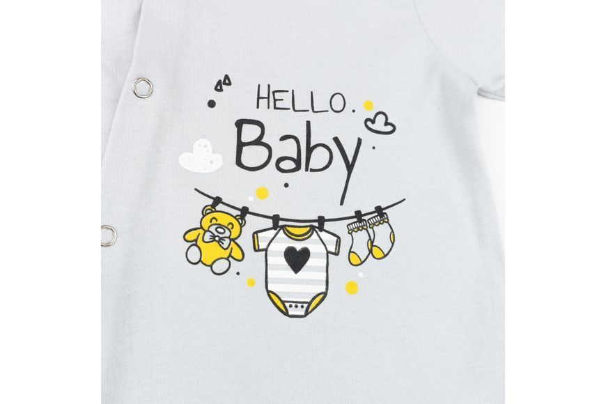 Песочник для младенцев с принтом Hello Baby d144х-ср-68 фото