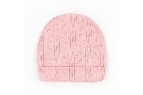 Шапочка ясельна з підворотом для дівчаток Soft Marshmallow 910174-38 фото