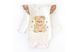 Комплект для дівчинки боді штанці повʼязка Cute teddy bear (68 см) 902522-68 фото 2