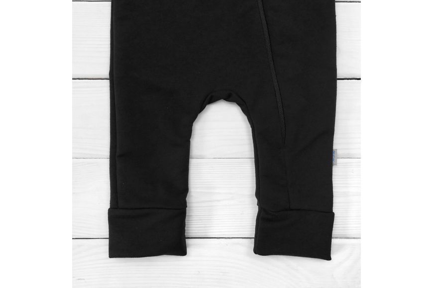 Комбінезон з капюшоном на блискавці Black d2157чн-74 фото