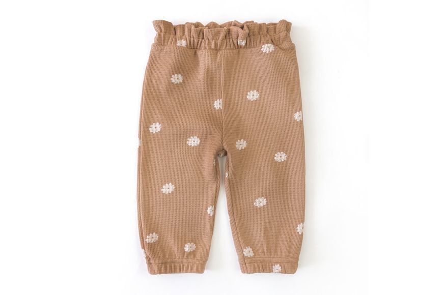 Комплект для дівчинки боді штанці повʼязка Cute teddy bear (68 см) 902522-68 фото