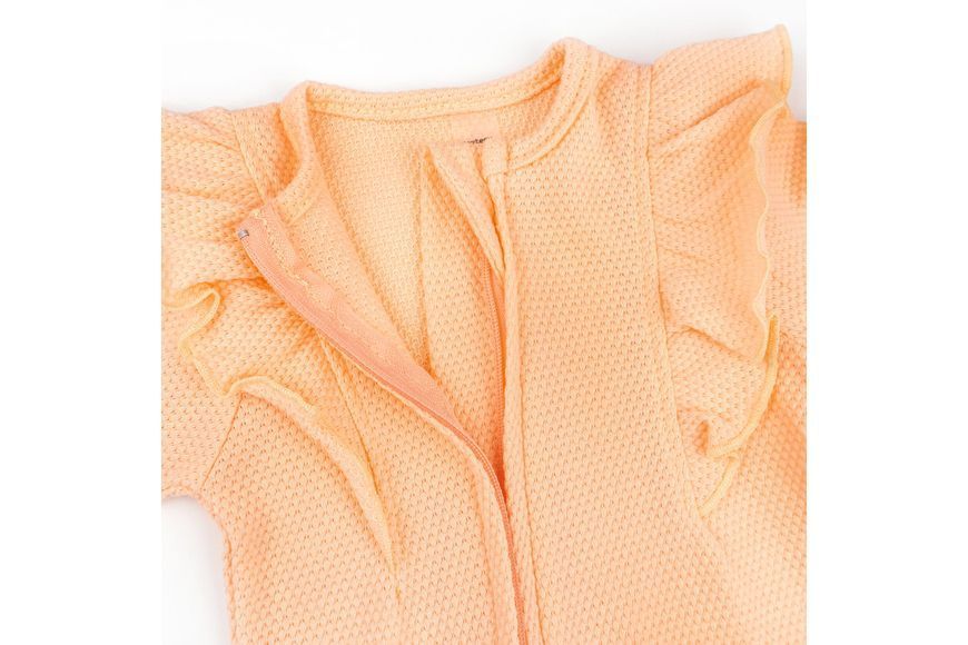 Комбінезон для дівчинки з повʼязкою Peach блискавка 100673-56 фото