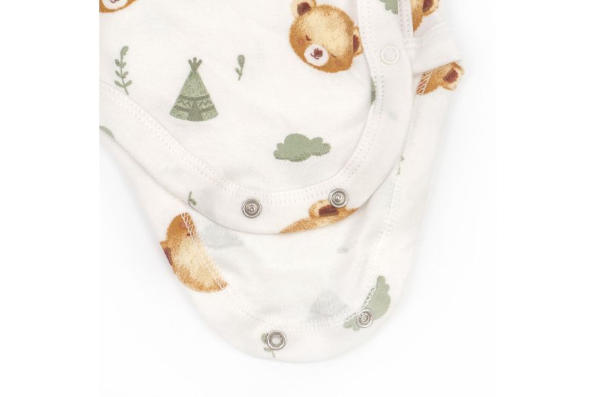 Боді для немовлят Baby bear довгий рукав (56 см) 904107-56 фото