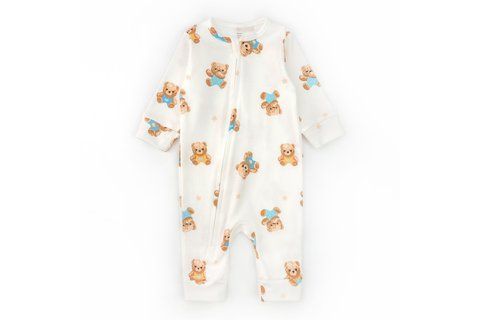 Человечек с застежкой-молнией и манжетами Bears 900703-62 фото