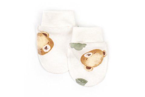 Рукавички на манжеті для немовлят Baby bear (0-3м) 915107-0-3 фото