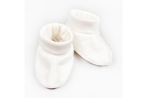 Однотонні пінетки носочки для малюків (0-3м) 916-1-4мл-0-3 фото