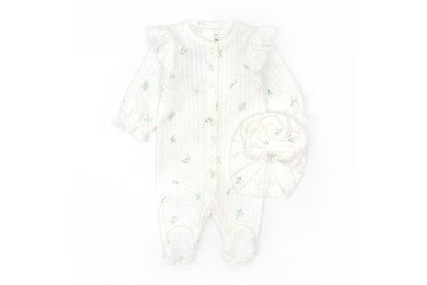 Чоловічок та шапочка для новонародженої дівчинки Green twig (56 см) 900594-56 фото