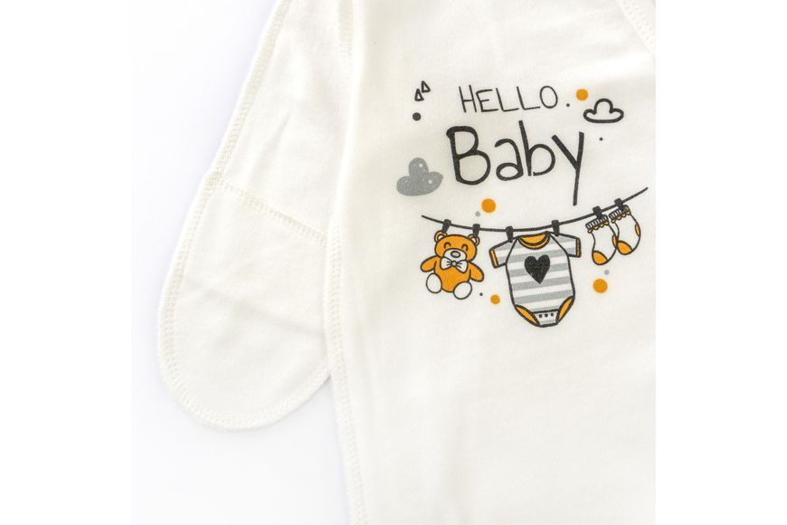 Чоловічок із принтом Hello Baby d913х-мл-62 фото