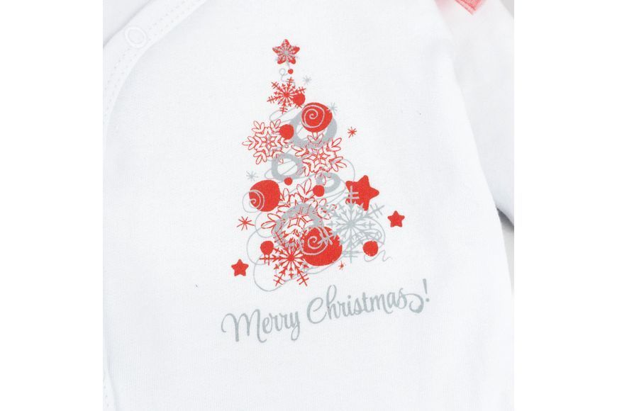 Новорічний дитячий набір з фатином Merry Christmas silver d345мр-б-нгтг-56 фото