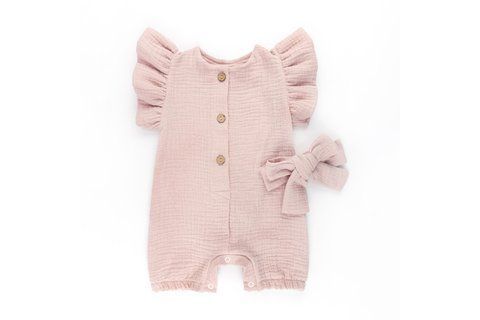 Песочник на пуговичках с повязкой Cute Girl (74 см) 432472-74 фото