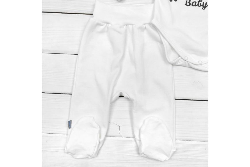 Набор для младенцев с боди и штанами Hello Baby d345-1айс-мл-68 фото