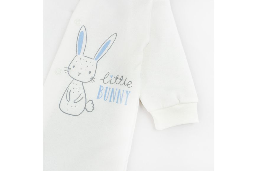 Слип с начесом на осень Little Bunny (68 см) 313-1н-з-гб-68 фото
