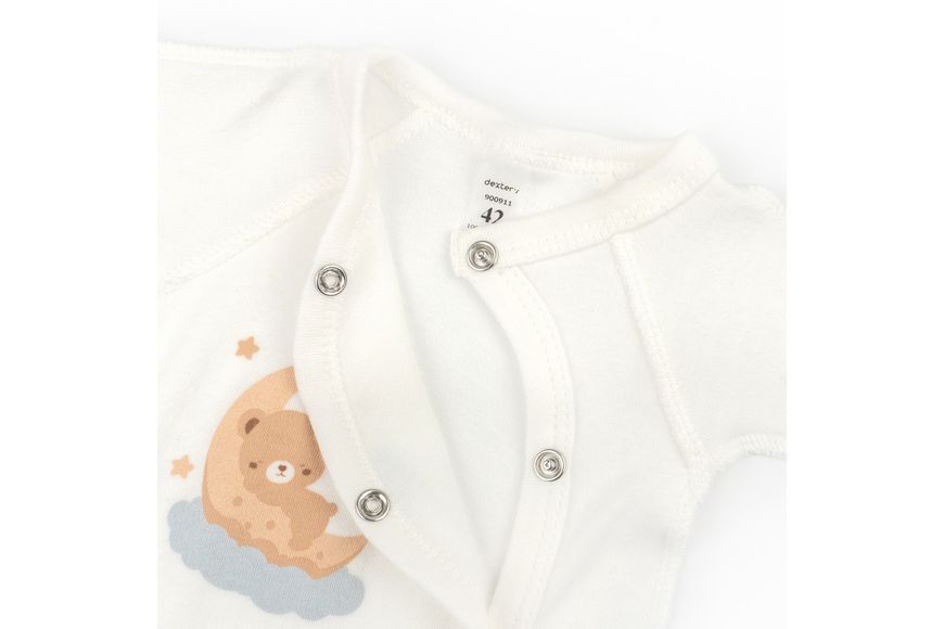 Комбінезон для немовлят на кнопках Teddy dream 900911-42 фото