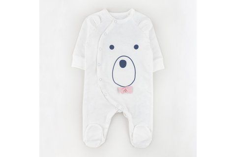 Комбінезон для малюків з пришитим бантом Gentleman Bear 311мл-рв-56 фото