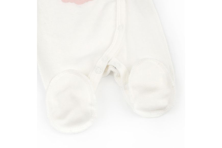 Чоловічок на кнопках Teddy basket інтерлок 900910-46 фото