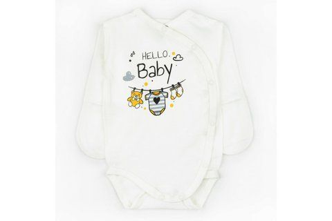 Боді Hello Baby на літо з тканини кулір d105х-б-62 фото