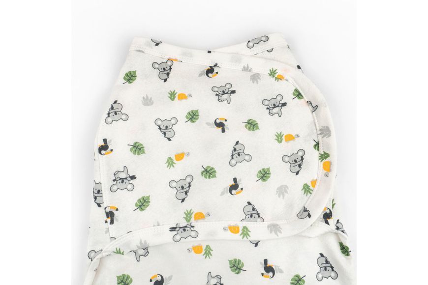 Пеленка-кокон на липучке и кнопках с начесом Koala 320231-0-3 фото