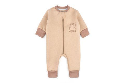 Теплий комбінезон для немовлят на блискавці Hug Bear d2120-21-68 фото