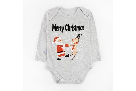 Боді дитячий з куліру Merry Christmas d104снт-ср-68 фото