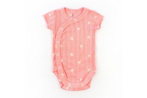 Боді для дівчаток з коротким рукавом із сердечками Sweet Hearts 904375-56 фото