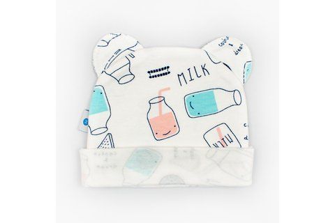 Шапочка з вушками для діток Milk d962млк-гб-40 фото
